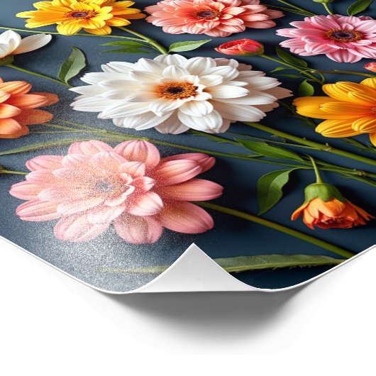 花 フォトプリント            (角)