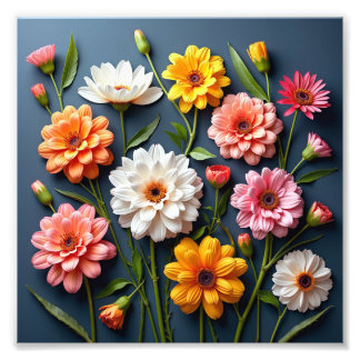 花 フォトプリント           