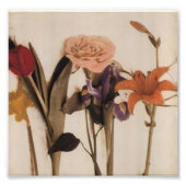 花 フォトプリント            (正面)