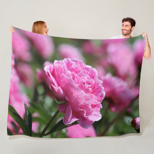 花 フリースブランケット (インサイチュ)