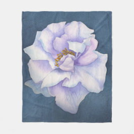 花 フリースブランケット