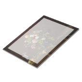 花 |フローラ配置 ノートパッド (アングル)