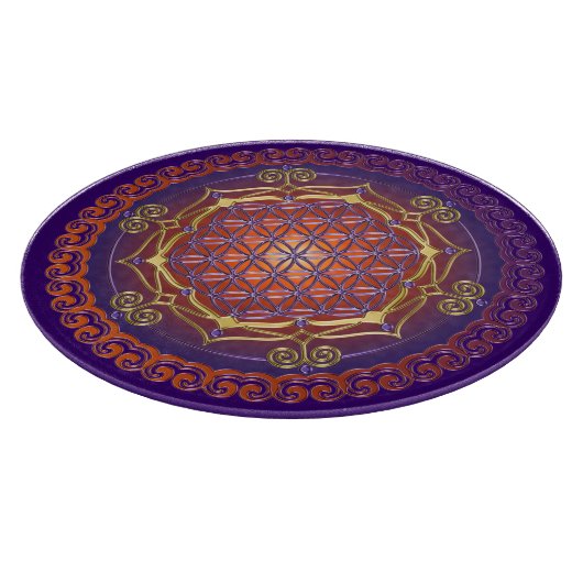 花/ブルームデレベンス – オーナメントI カッティングボード (角)