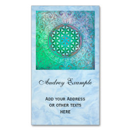 花/ブルームデレベンス – オーナメントIV マグネット名刺