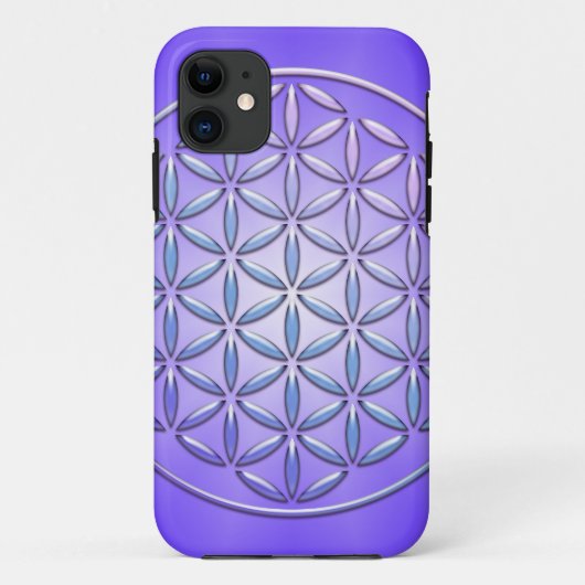 花/ブルームデレベンス – クリンプバイオレット Case-Mate iPhoneケース (裏面)