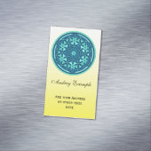 花/ブルームデレベンス – ボタンI マグネット名刺 (インサイチュ)