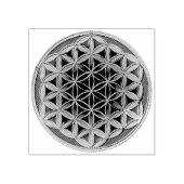 花/ブルームデレベンス – ボタンIV ラバースタンプ (インプリント)