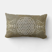 花/ブルームデレベンス – ヴィンテージII ランバークッション (裏面)