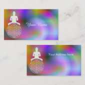 花/ブローム・デ・レベンス – ブッダ 名刺 (正面/裏面)