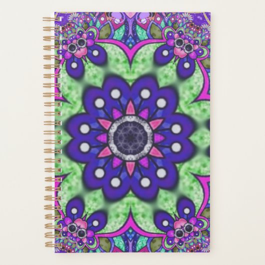 花 プランナー手帳 (正面)