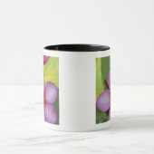 花、プルメリア属)、南太平洋、ニウエ マグカップ (中央)