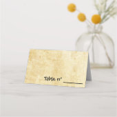 花 プレイスカード (裏面)