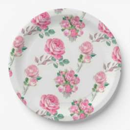 花 ペーパープレート