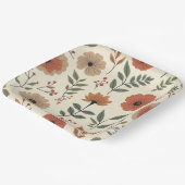 花 ペーパープレート (傾斜あり)