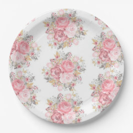 花 ペーパープレート