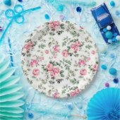 花 ペーパープレート (パーティー)