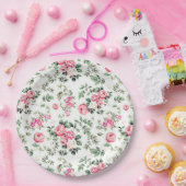 花 ペーパープレート (パーティー)