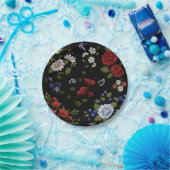 花 ペーパープレート (パーティー)