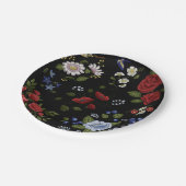 花 ペーパープレート (アングル)