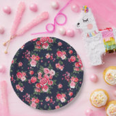 花 ペーパープレート (パーティー)