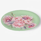 花 ペーパープレート (アングル)