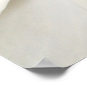 花 |ホワイトマグノリア ポスター (角)