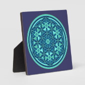 花 – ボタンスタイル01 フォトプラーク (正面)