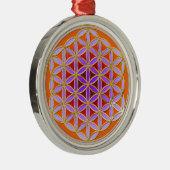 花 – ボタンスタイル04 メタルオーナメント (右)