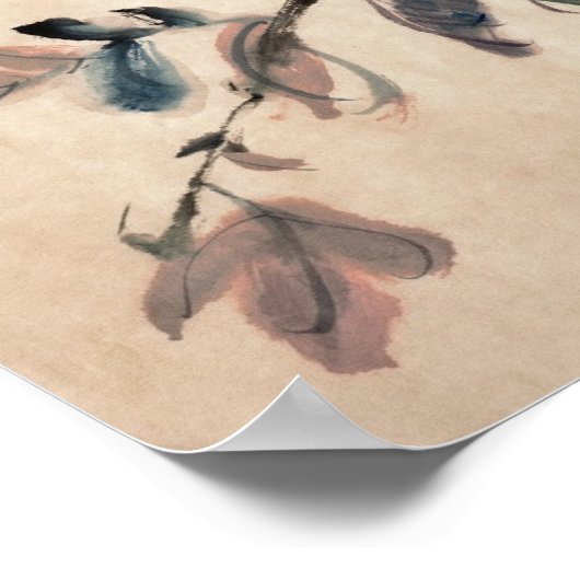 花 ポスター (角)