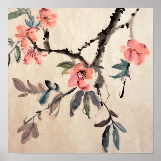 花 ポスター (正面)