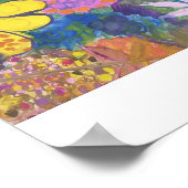 花 ポスター (角)