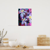 花 ポスター (キッチン)