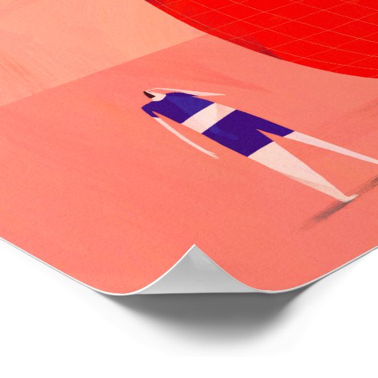 花 ポスター (角)