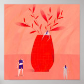 花 ポスター (正面)