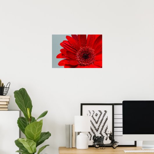 花 ポスター (ホームオフィス)