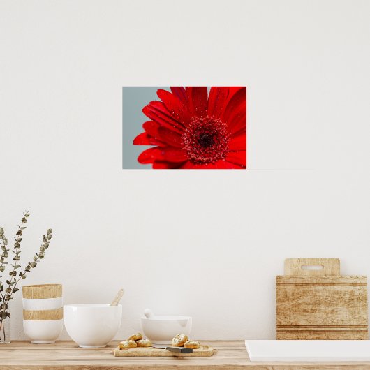 花 ポスター (キッチン)