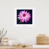 花 ポスター (キッチン)