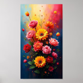 花 ポスター (正面)