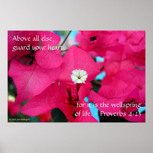 花 ポスター (正面)