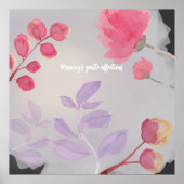 花 ポスター (正面)