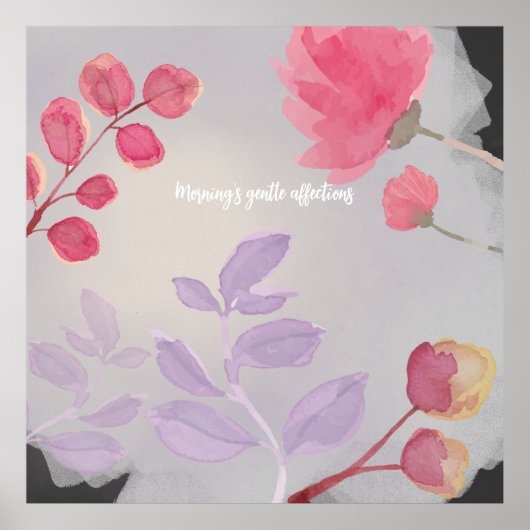 花 ポスター (正面)