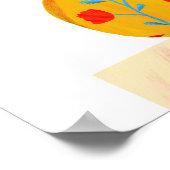 花 ポスター (角)