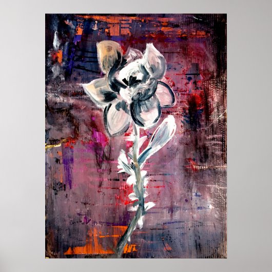 花 ポスター (正面)