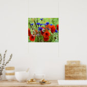 花 ポスター (キッチン)