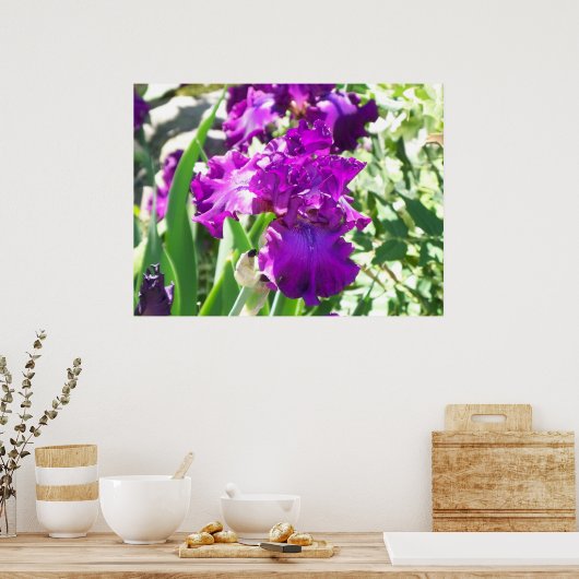 花 ポスター (キッチン)