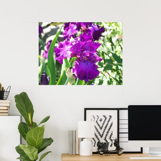 花 ポスター (ホームオフィス)