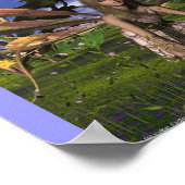 花 ポスター (角)