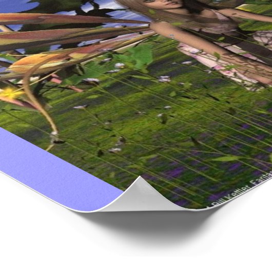 花 ポスター (角)