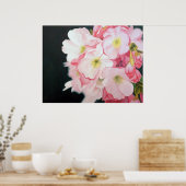 花 ポスター (キッチン)