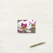 花 ポストイット (デスク上)